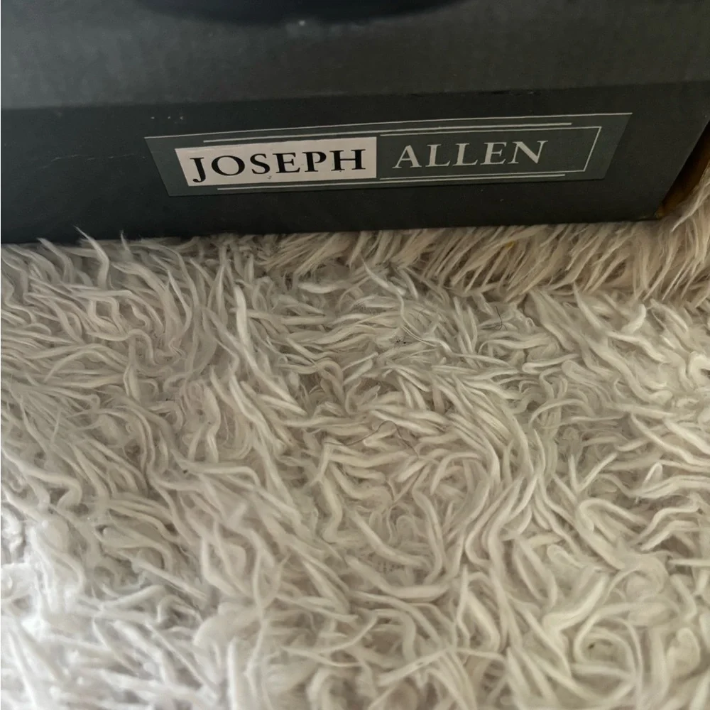 Joseph Allen Brown Slip-On Loafers with Silver Bit